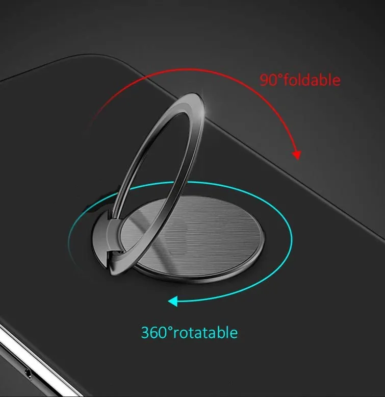 Ring grip and kickstand