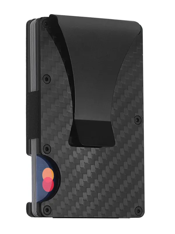 Wallet attached with FLEXCLIP