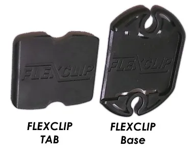 FLEXCLIP tab and base